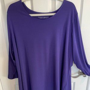 Susan Graver Modern Essentials Liquid Knit Tunic